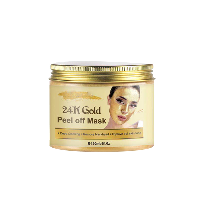 24k золотая отшелушивающая маска